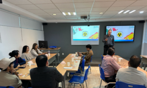 Clase práctica del XII Curso Internacional en las instalaciones de AAPAUNAM