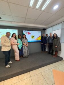 Delegación española y profesionales colaboradores del curso de cirugía radioguiada en la UNAM